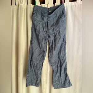 LL Bean Tall linen pants